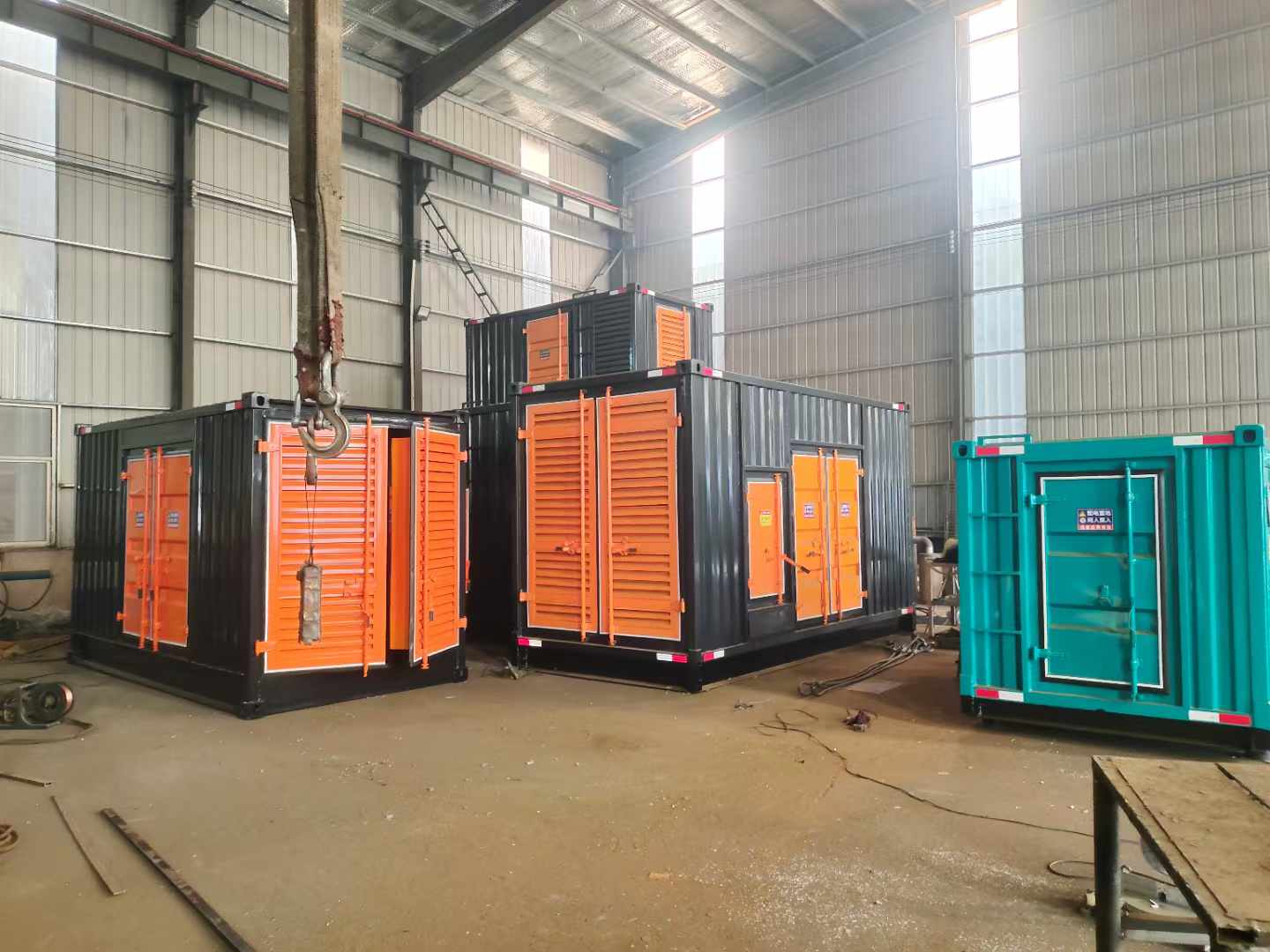 荔湾500kw柴油发电机组可以带动多少功率设备？