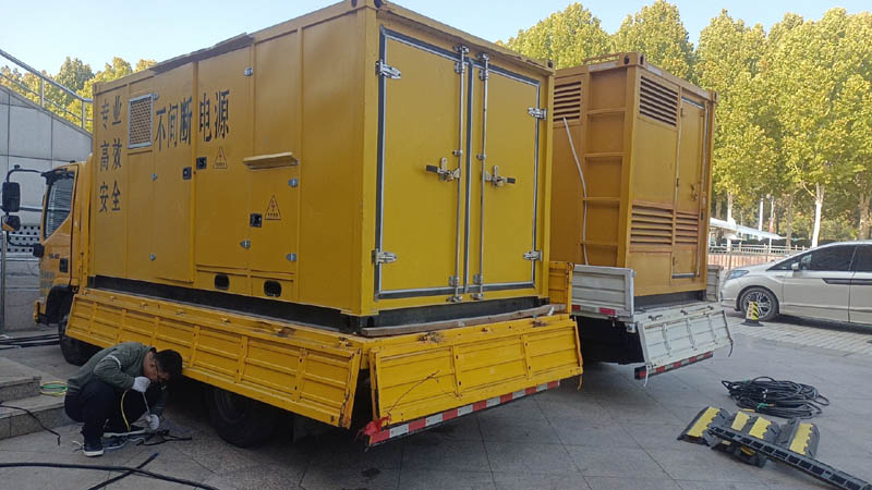 荔湾柴油发电机组和UPS电源配合使用时的注意事项